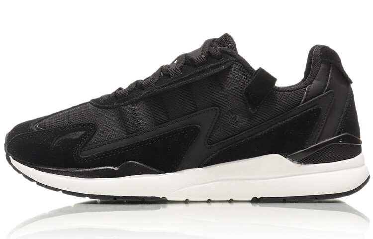 

Фиолетовые электрические кроссовки женские с низким верхом, черные/белые Lining