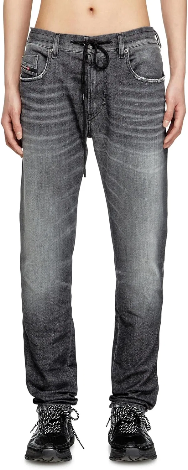 Джинсы D-Strukt JoggJeans Slim Diesel, черный/темно-серый