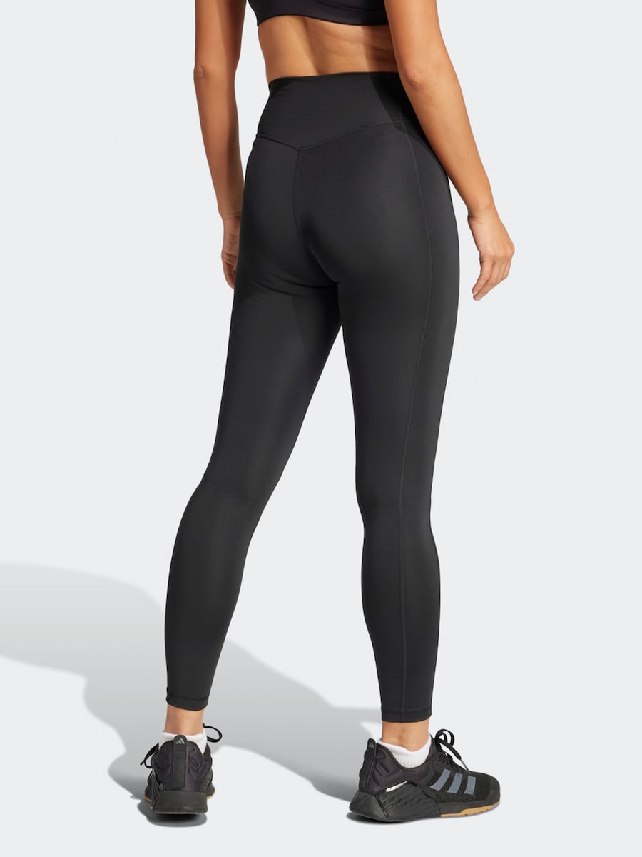 Узкие спортивные брюки ADIDAS PERFORMANCE Optime Stash, черный — фото 3