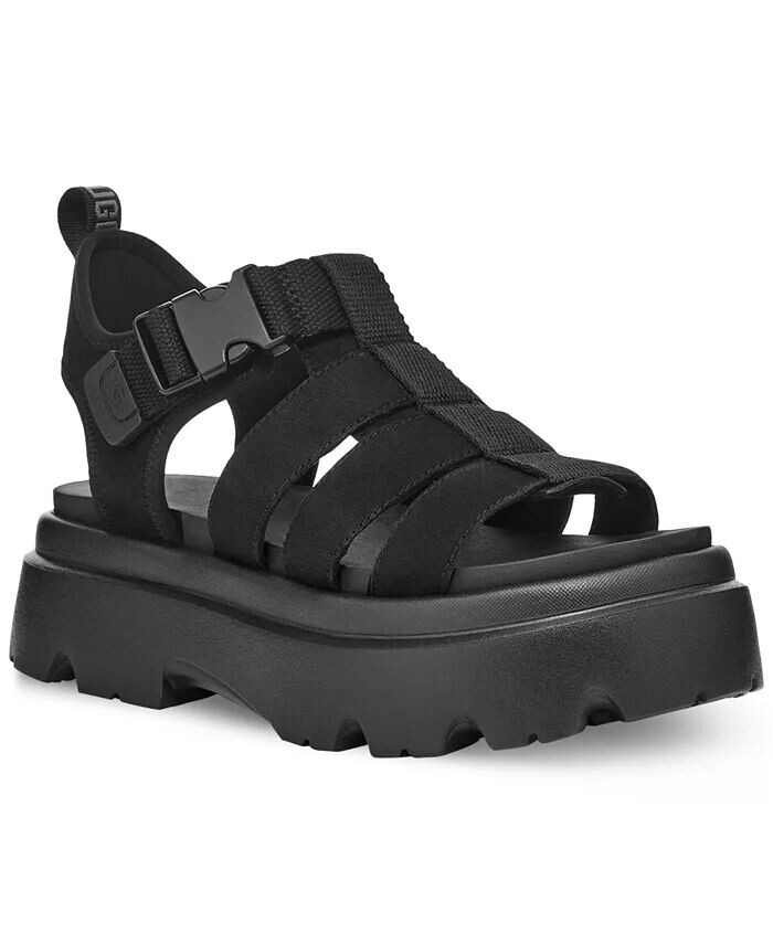 

Женские босоножки на платформе Cora с пряжками и ремешками UGG, черный