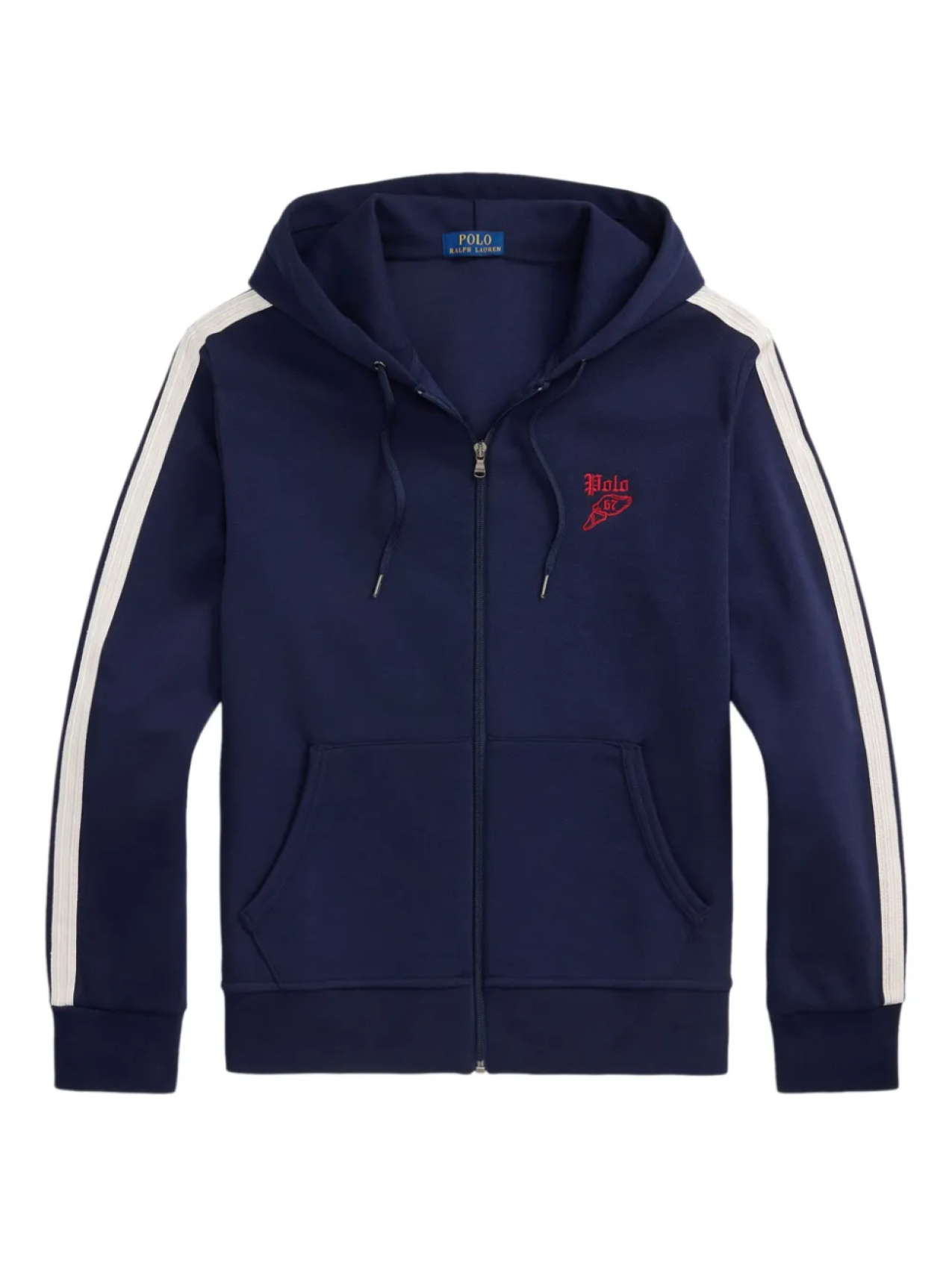 

Polo Ralph Lauren худи с вышитым логотипом, синий