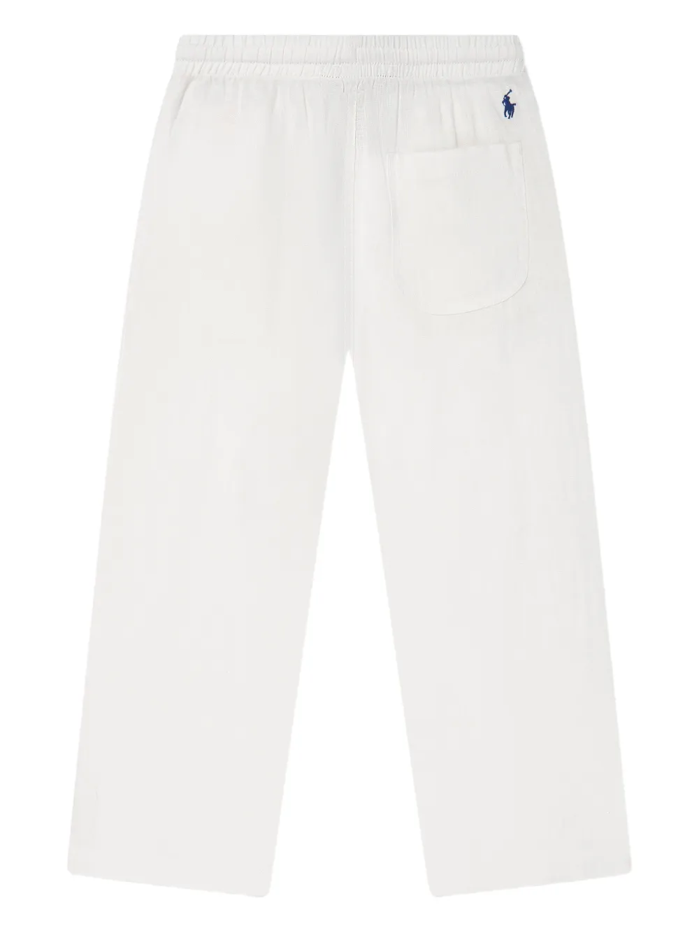 Широкие брюки с кулиской Polo Ralph Lauren Kids, белый — фото 2