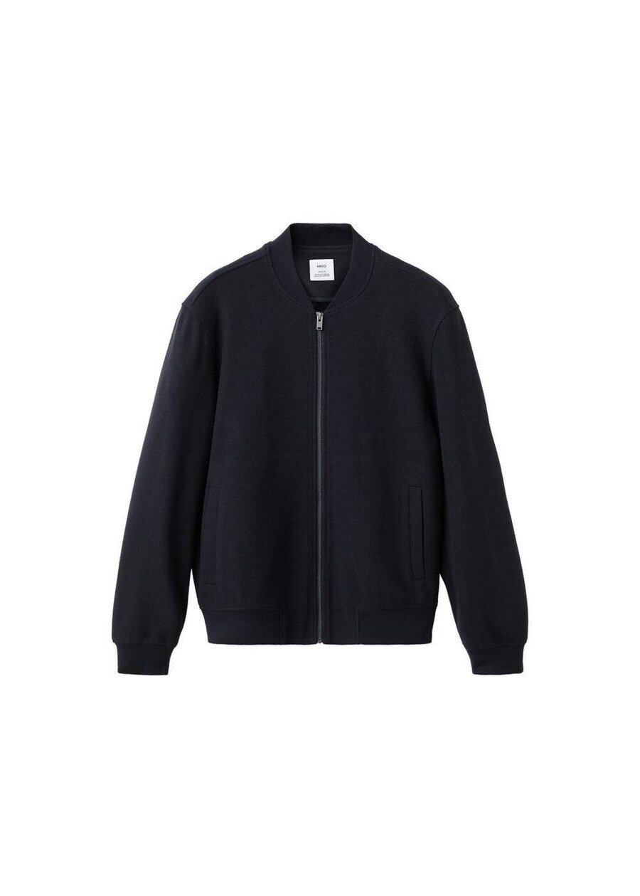 

Худи с капюшоном на молнии MANGO MAN Alludiab, Navy