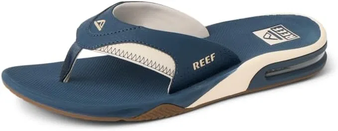 Шлепанцы с открывалкой для бутылок, REEF, Navy-oat