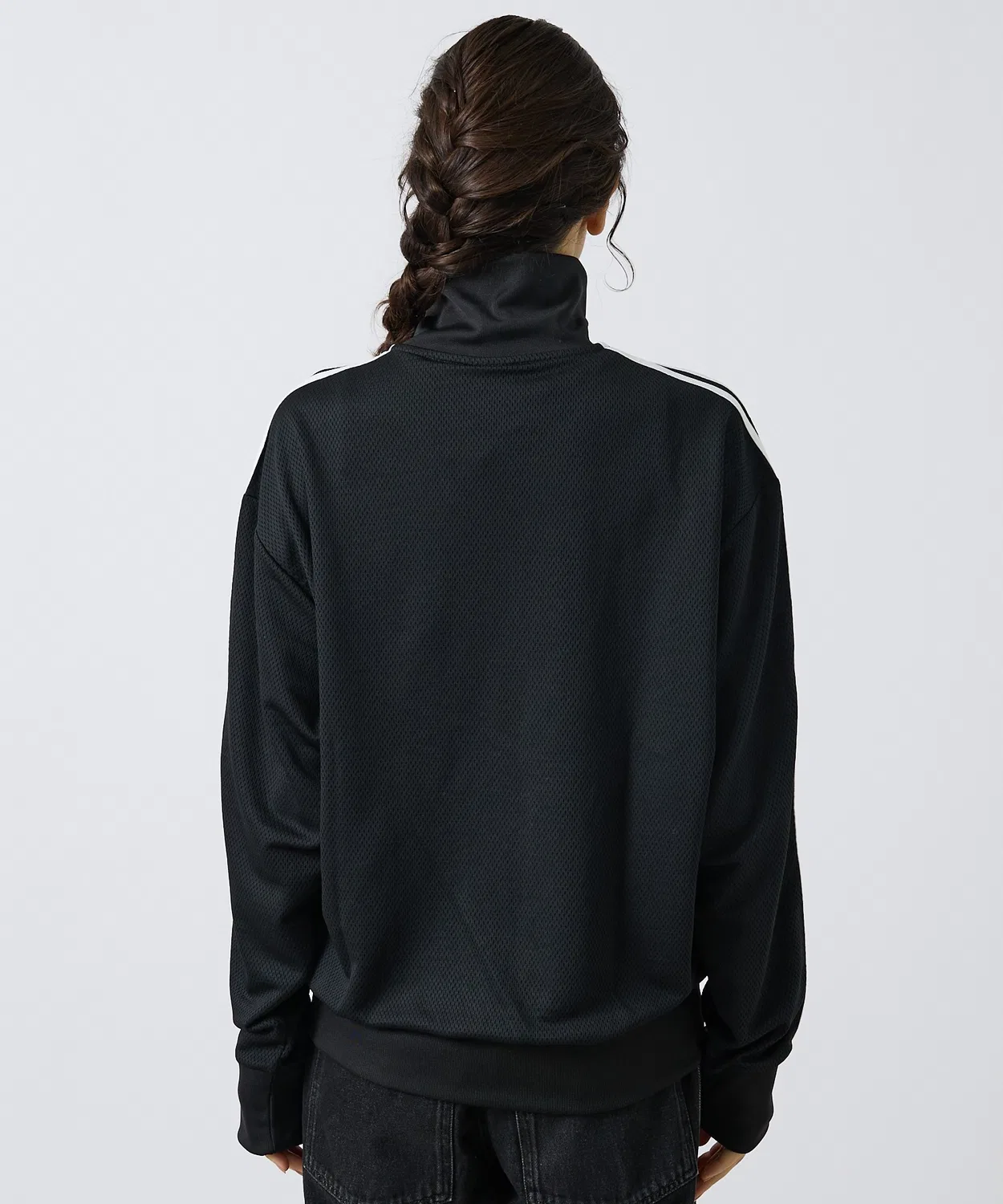 Трек-топ ADICOLOR WOVEN FIREBIRD TRACK TOP от Adidas, нейлон, черный — фото 4