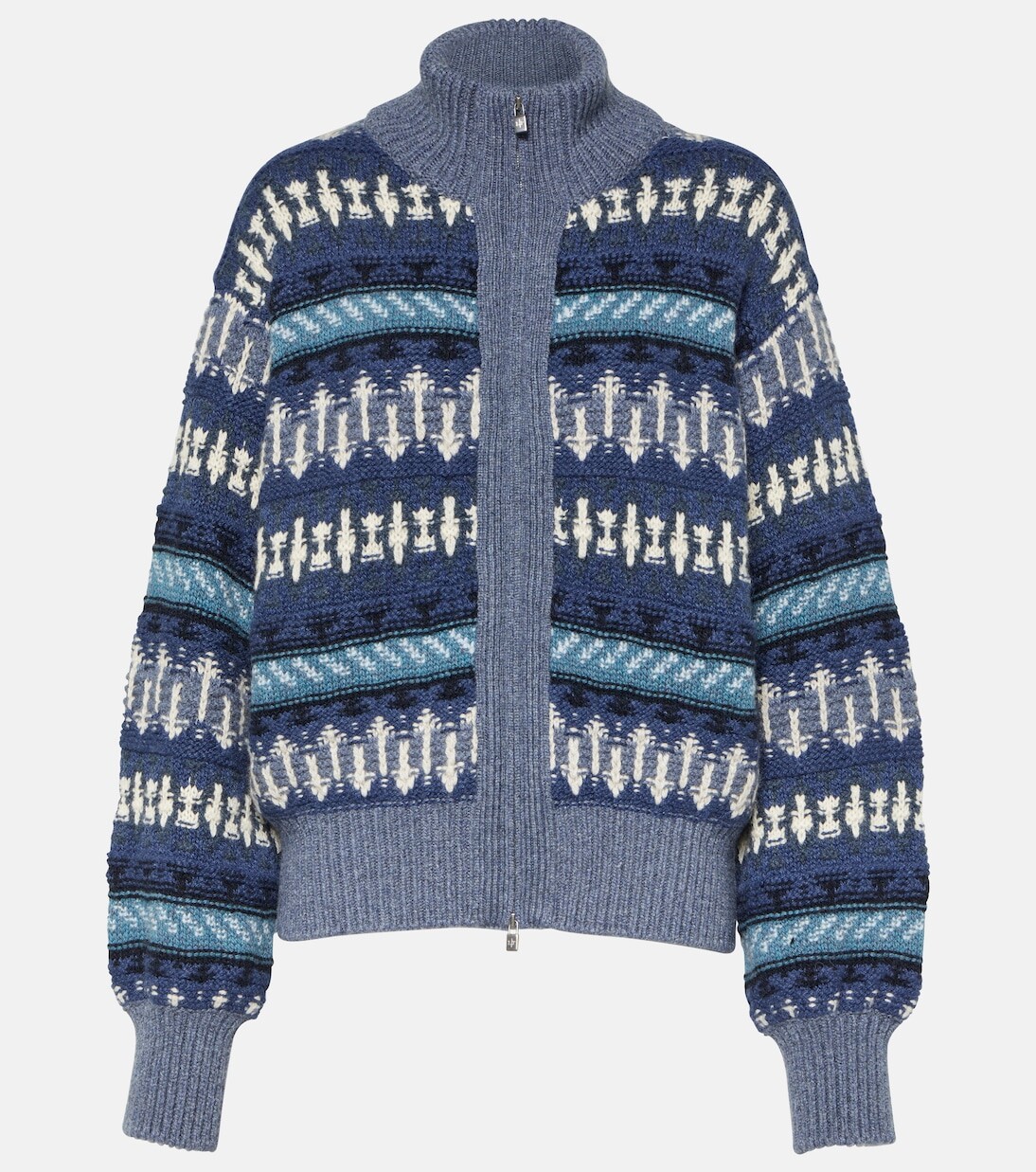 

Кашемировый бомбер holiday noel Loro Piana, синий