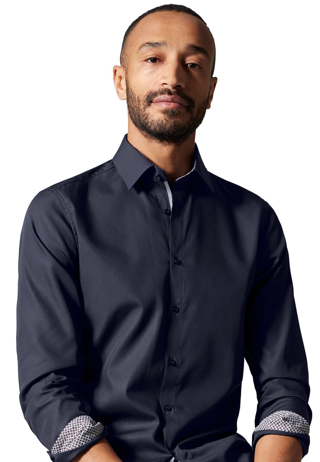 

Официальная рубашка MODERN FIT VENTI, темно-синий