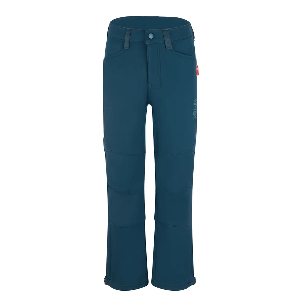 

Брюки Trollkids Femund Softshell, синий