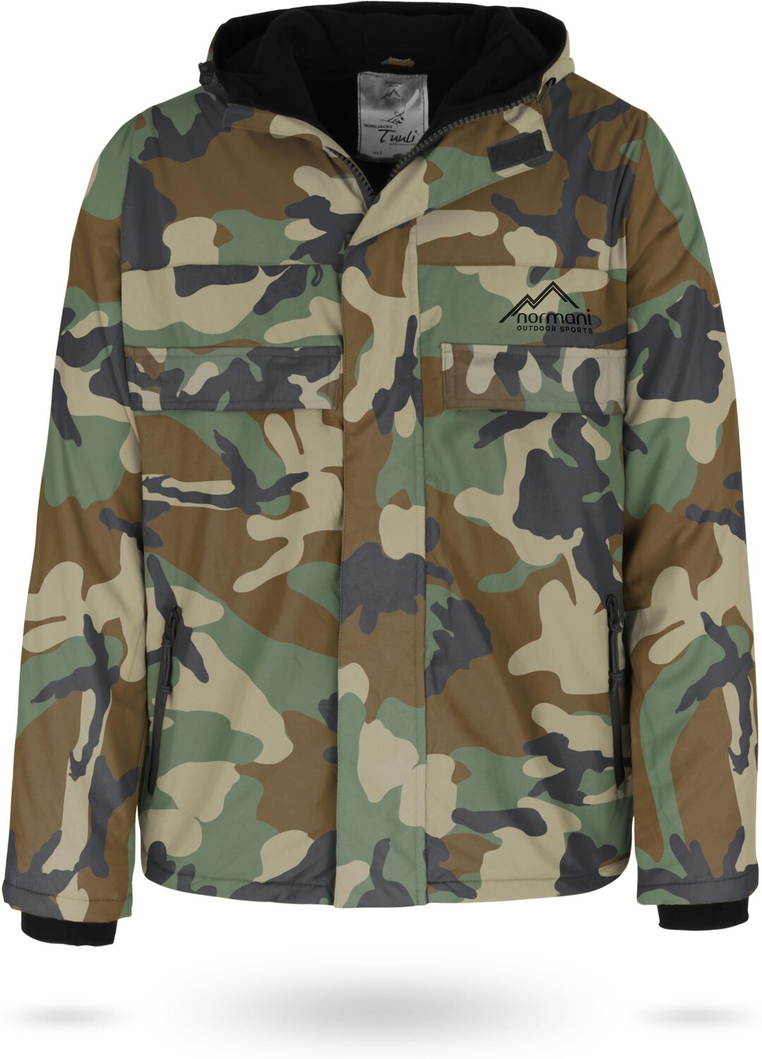 

Дождевик Normani Outdoor Sports Herren Windjacke Tuuli, цвет Woodland