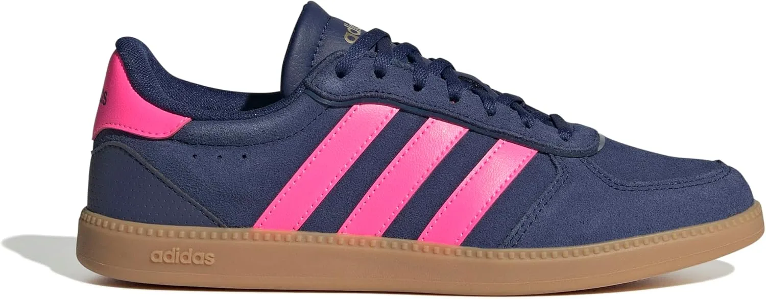 Унисекс кроссовки Adidas Breaknet Sleek, темно-синий/розовый — фото 2