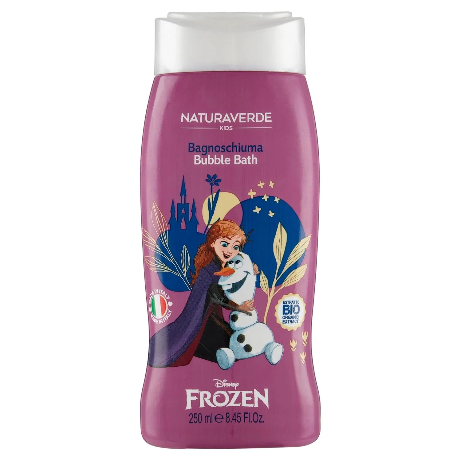 Детская пена для ванны Hasbro Frozen Naturaverde с ароматом белого мускуса Naturaverde