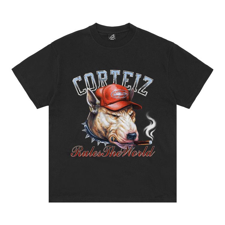 

Футболка Corteiz DOG Pound Tee, Black