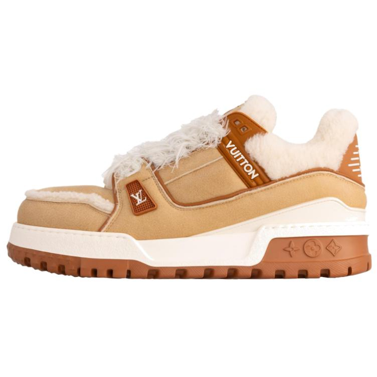 LOUIS VUITTON Ski Skiing Series SS26 Trainer Maxi Low top кроссовки для скейтборда мужские brown — фото 3