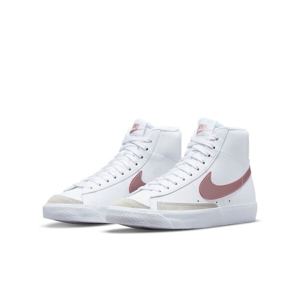 Кроссовки blazer mid '77 'white pink glaze' Nike, белый — фото 3