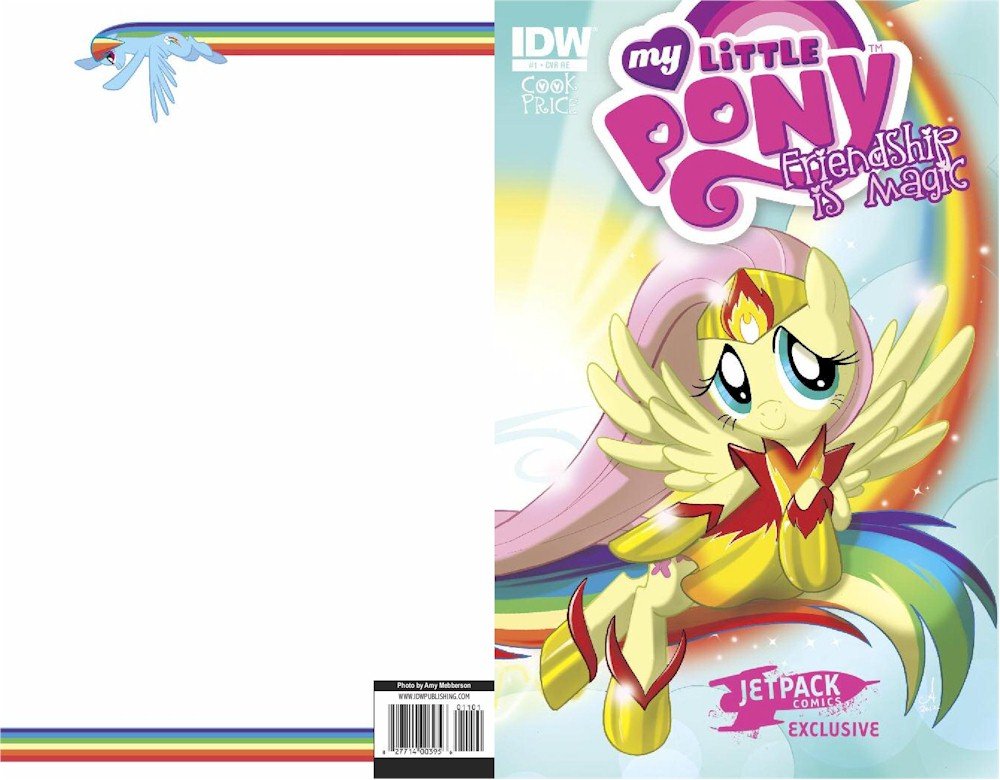 

My Little Pony Friendship Is Magic 1 Jetpack Comics Exclusive (IDW Publishing / Jetpack Comics)