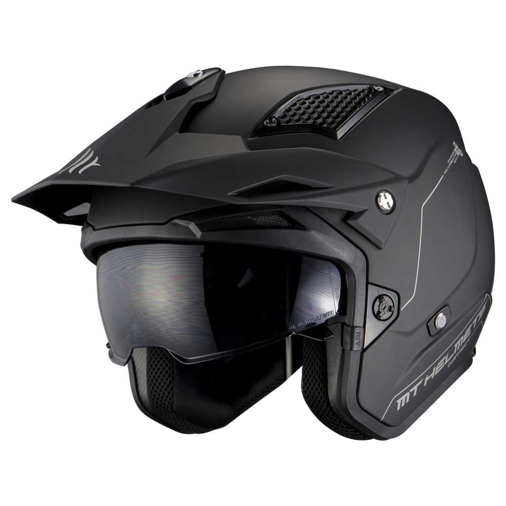 

Открытый шлем MT Helmets District SV S Solid, черный