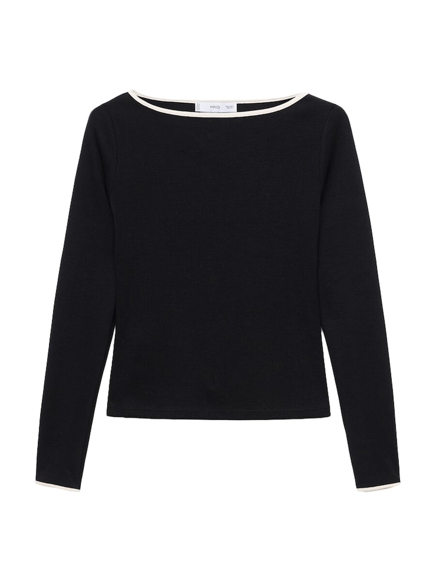 

Лонгслив MANGO PORTA, Black