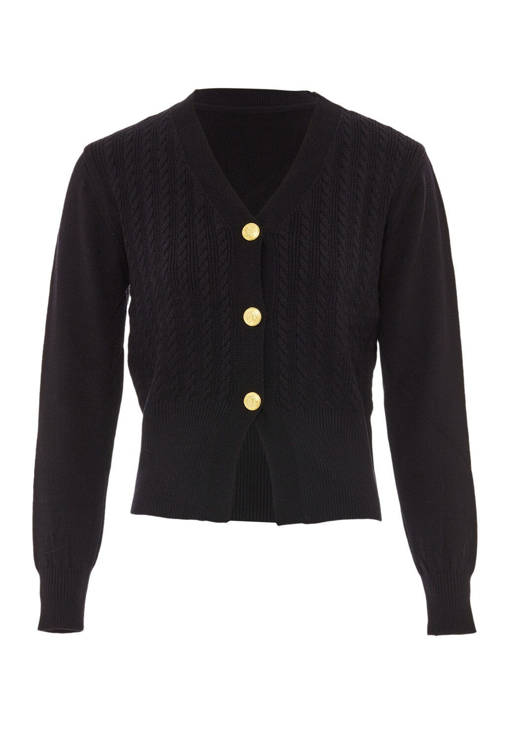

Толстовка NAEMI Strickjacke, черный