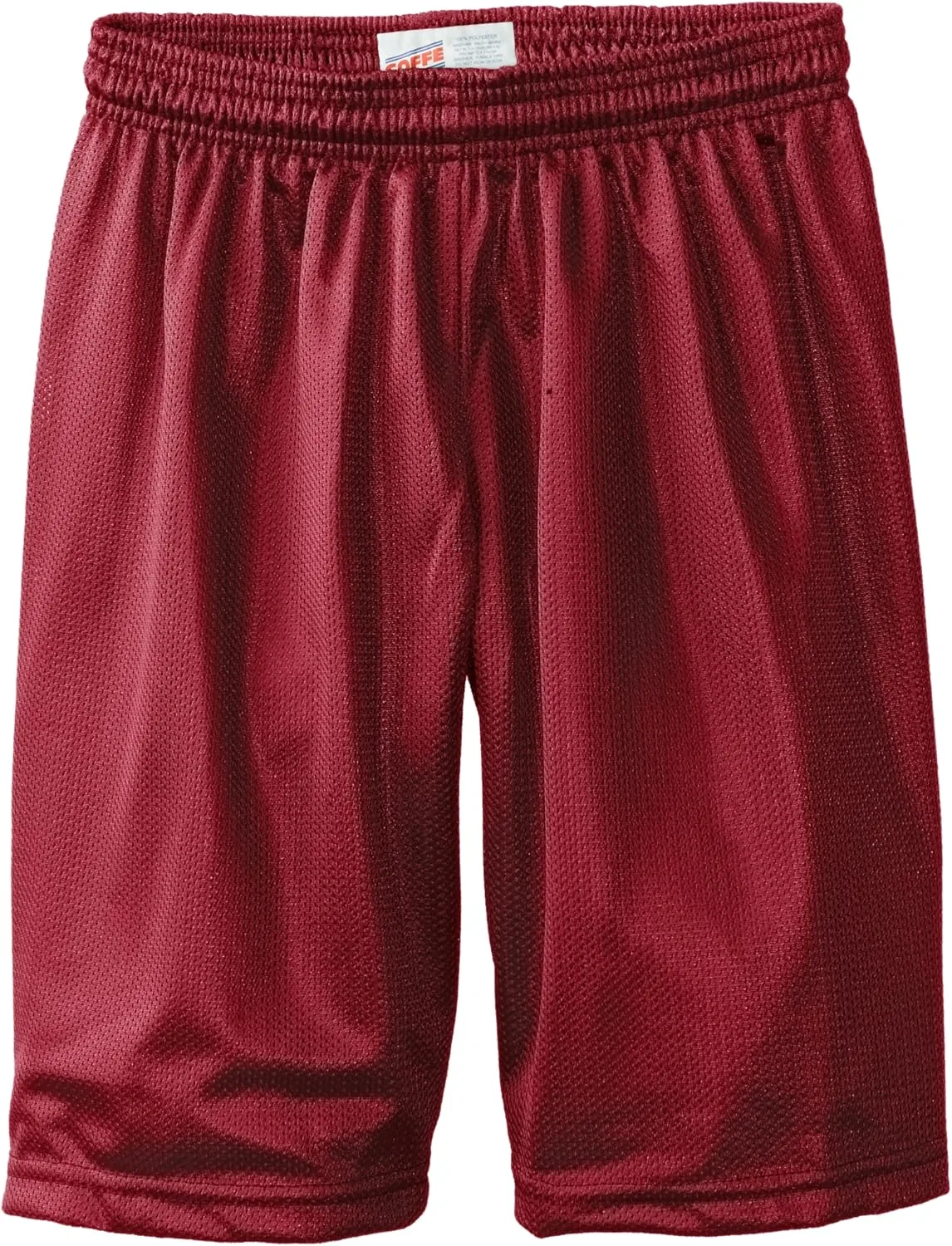 Шорты Soffe Big Boys' 6 Inch Poly Mini Mesh Short, Cardinal