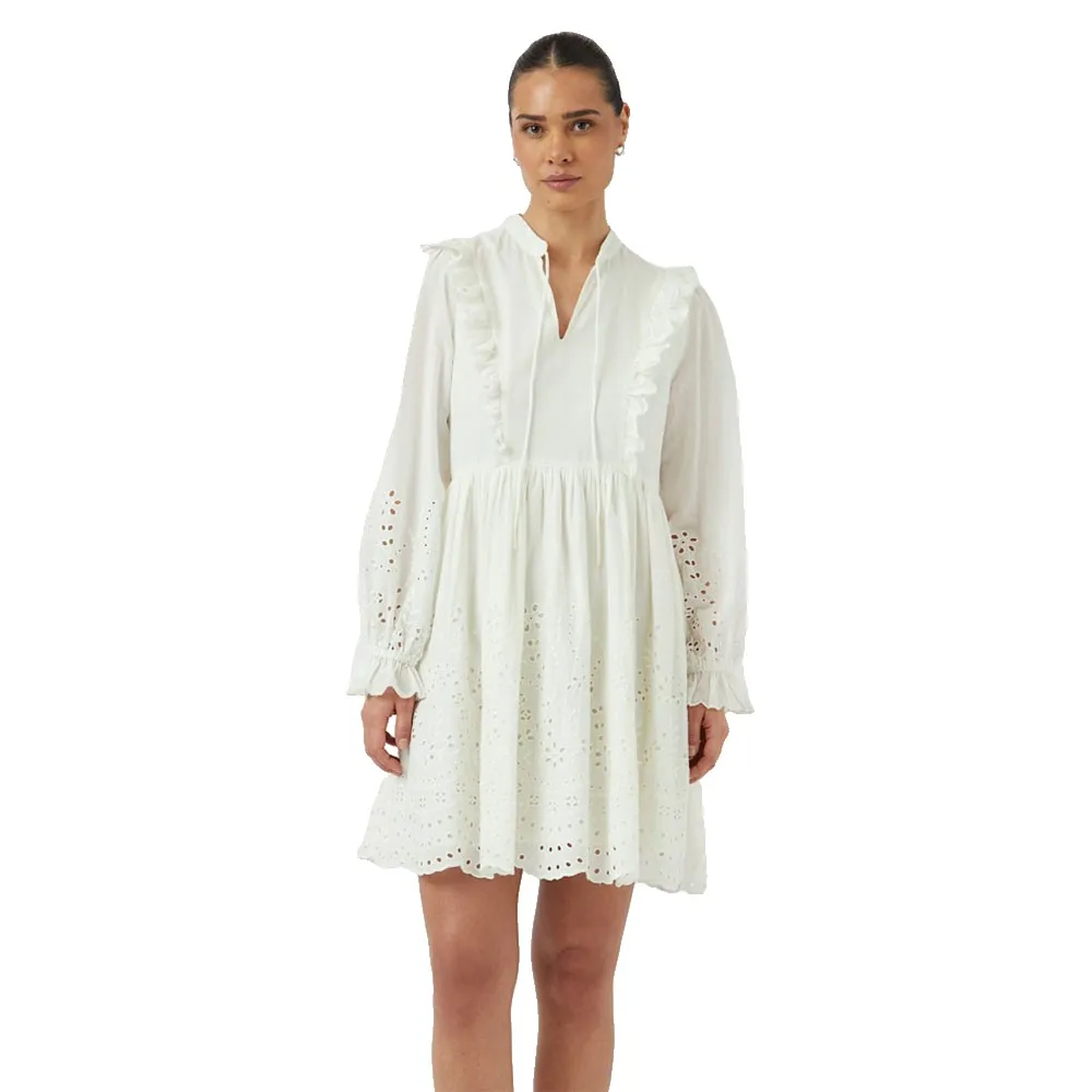 

Платье Yas Luma long sleeve short, белый