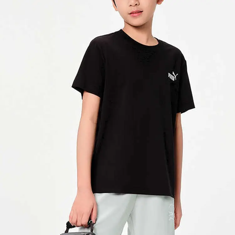 PUMA Футболка Sportstyle Series Black Kids' — фото 3