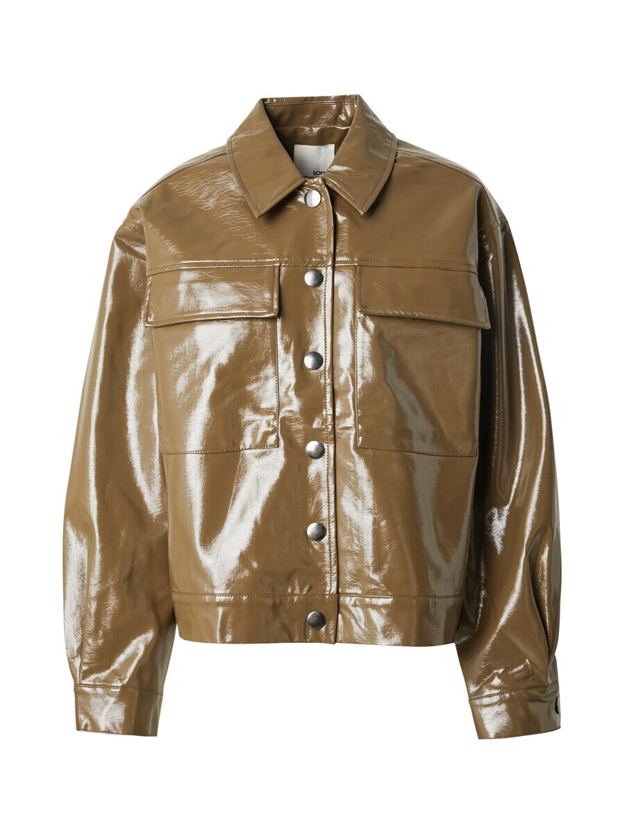 

Кожаная куртка Sofie Schnoor Between-Season Jacket, оливковый
