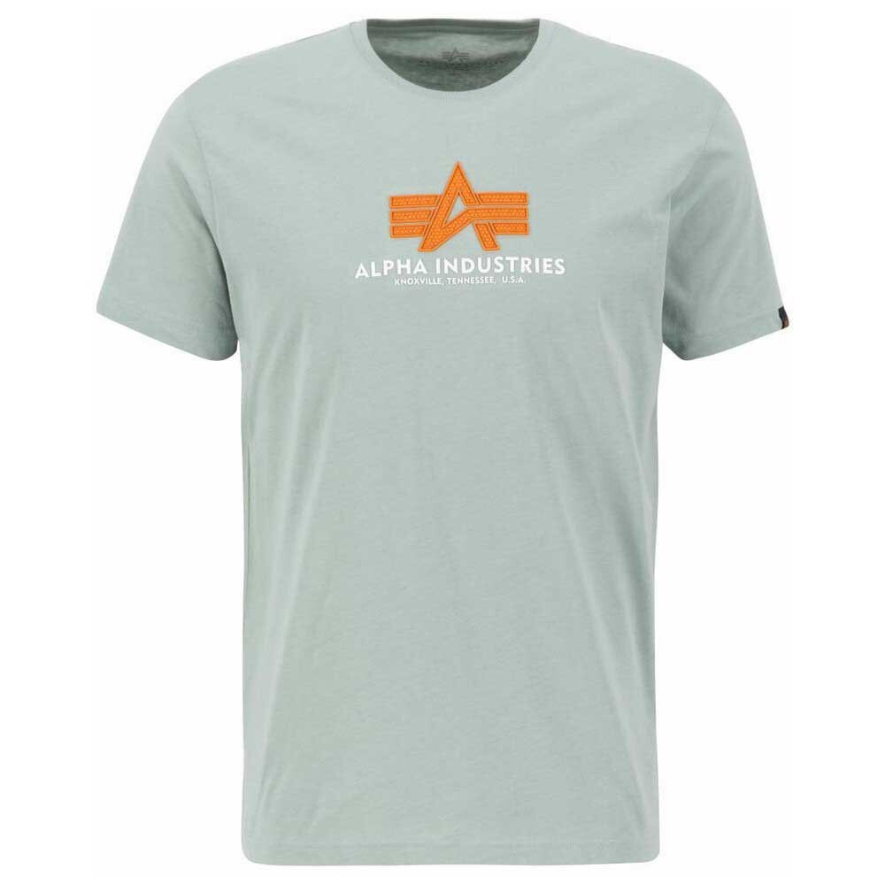 

Футболка Alpha Industries Basic Rubber, белый