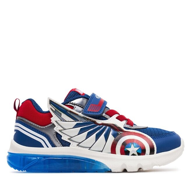 

Кроссовки Geox J Ciberdron Boy J45LBB 01454 C0200 D Blue/Red, синий