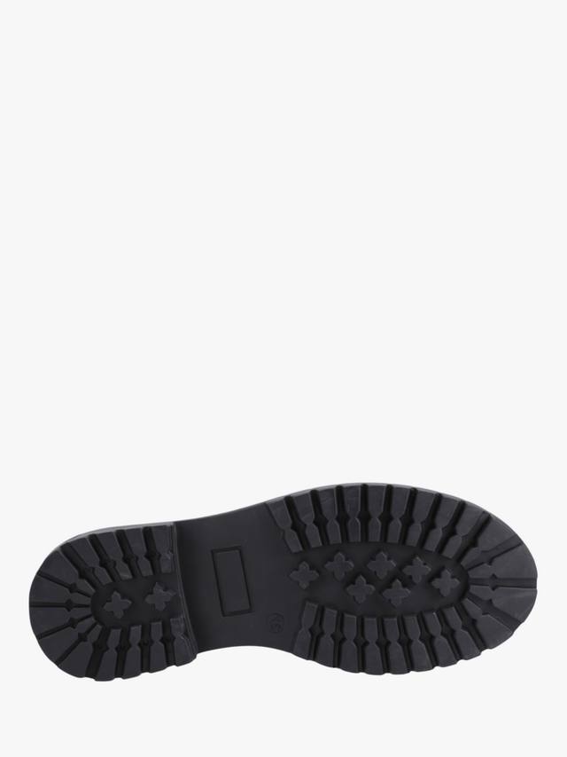Детские школьные туфли Athena Senior из лаковой кожи Hush Puppies, Black — фото 4
