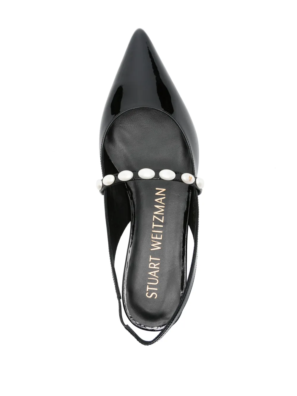 Лакированные мюли Stuart Weitzman, черный — фото 4