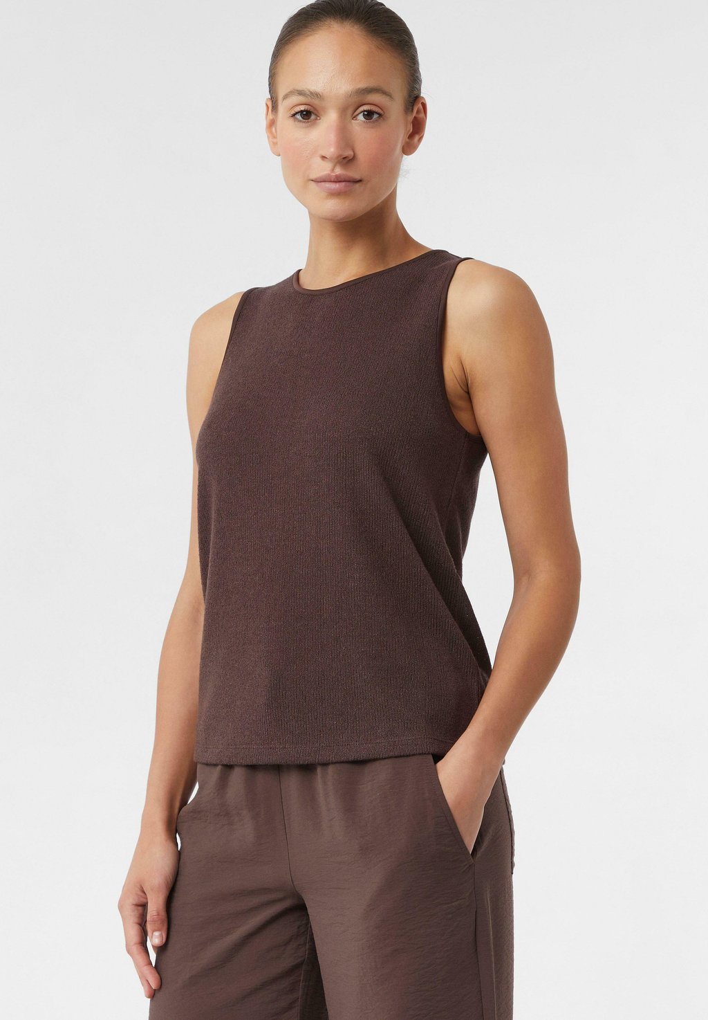 

Топ Blouse comma casual identity, темно-коричневый