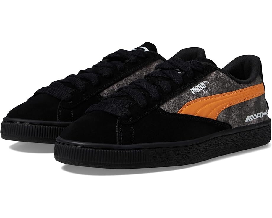 

Кроссовки PUMA Amg Suede Torque, цвет Puma Black/Bright Melon