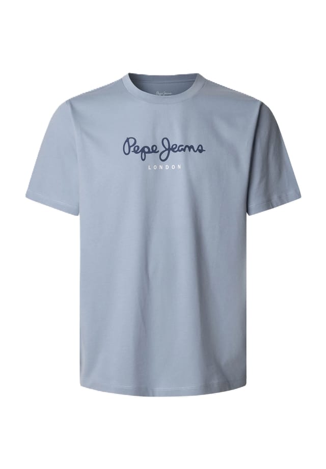 

Хлопковая футболка Pepe Jeans, цвет 533 light thames