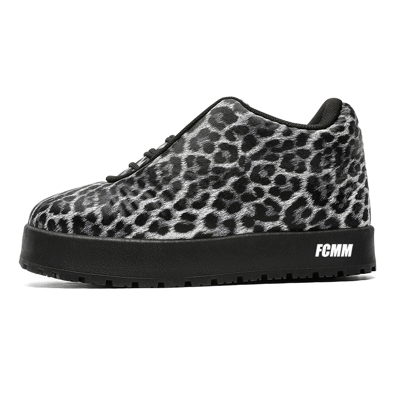 

Низкие повседневные туфли мужские FCMM, Leopard Print Black