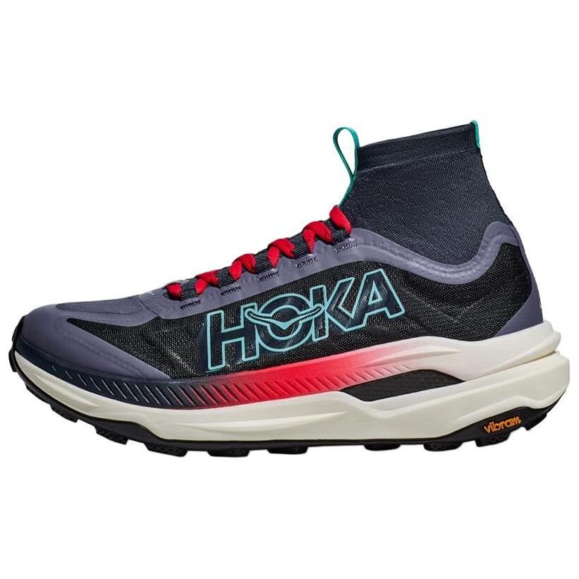

Кроссовки мужские Tecton X High-Top, синий/черный/красный Hoka One One
