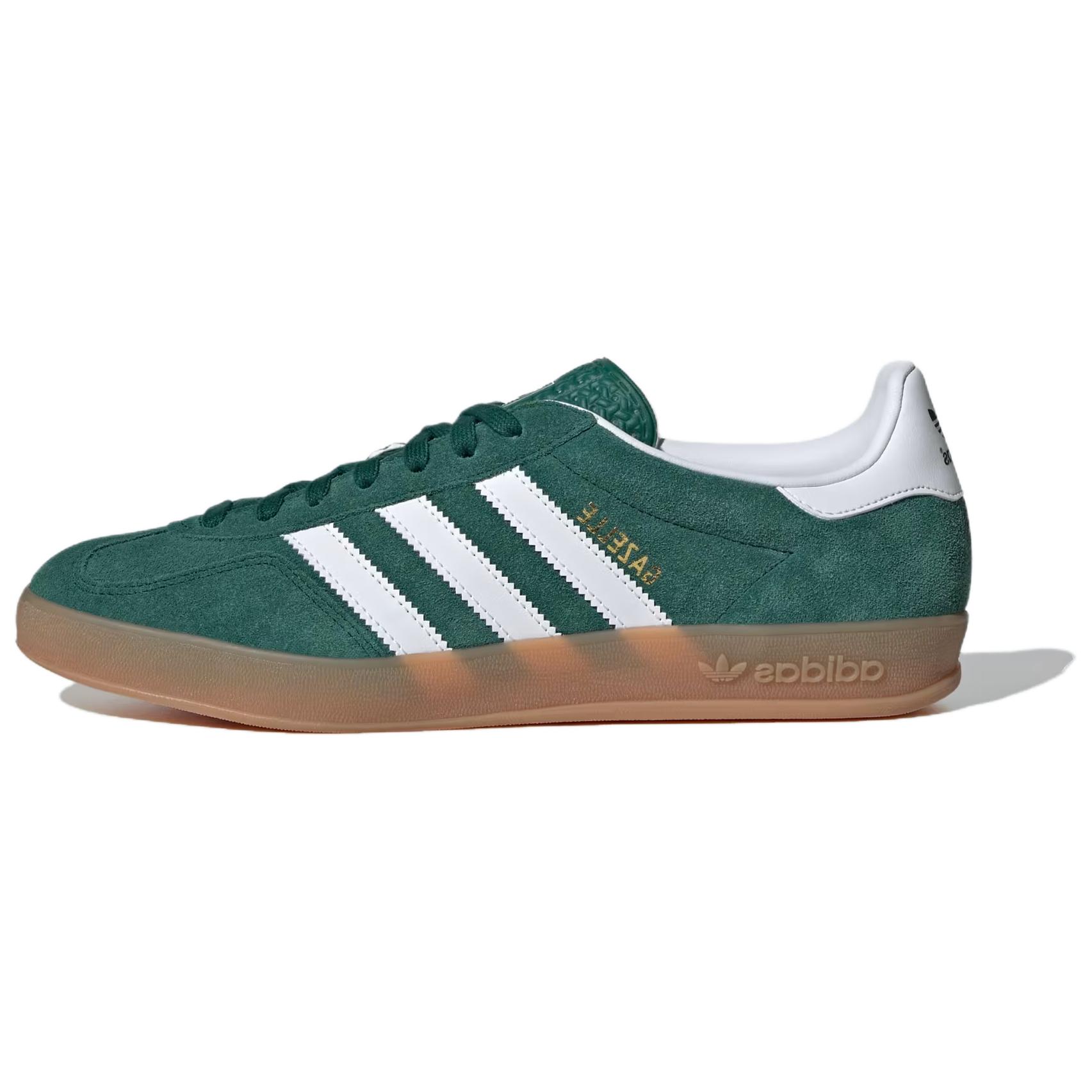 

Кроссовки Adidas Gazelle Indoor 'Collegiate Green Gum', зеленый