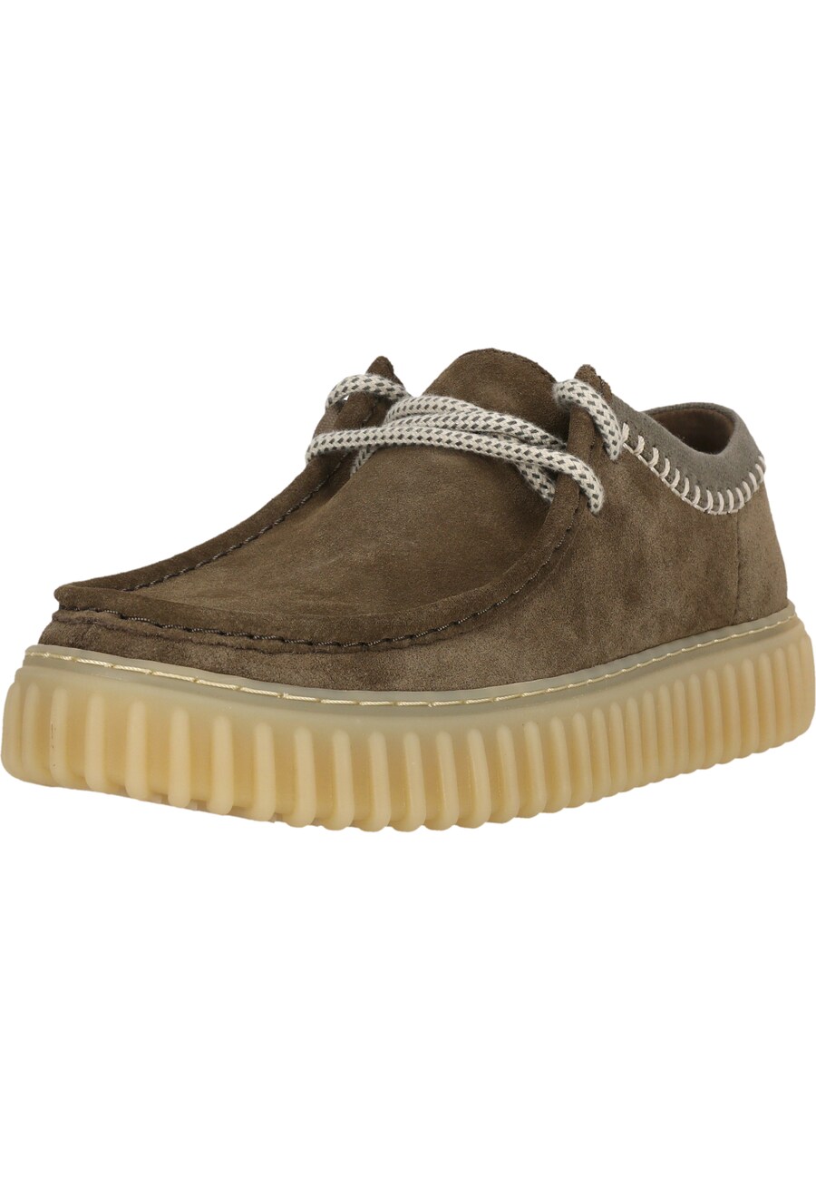 

Туфли на шнуровке CLARKS Torhill, оливковый
