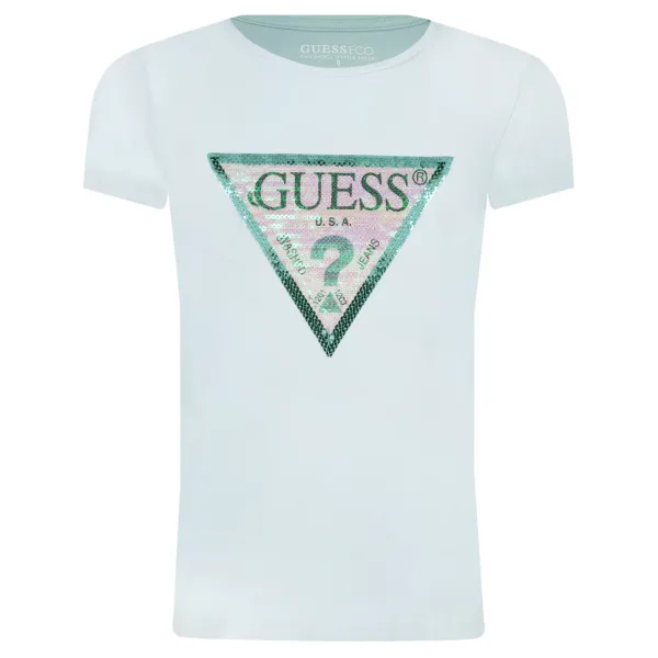 

Футболка стандартного кроя Guess, синий