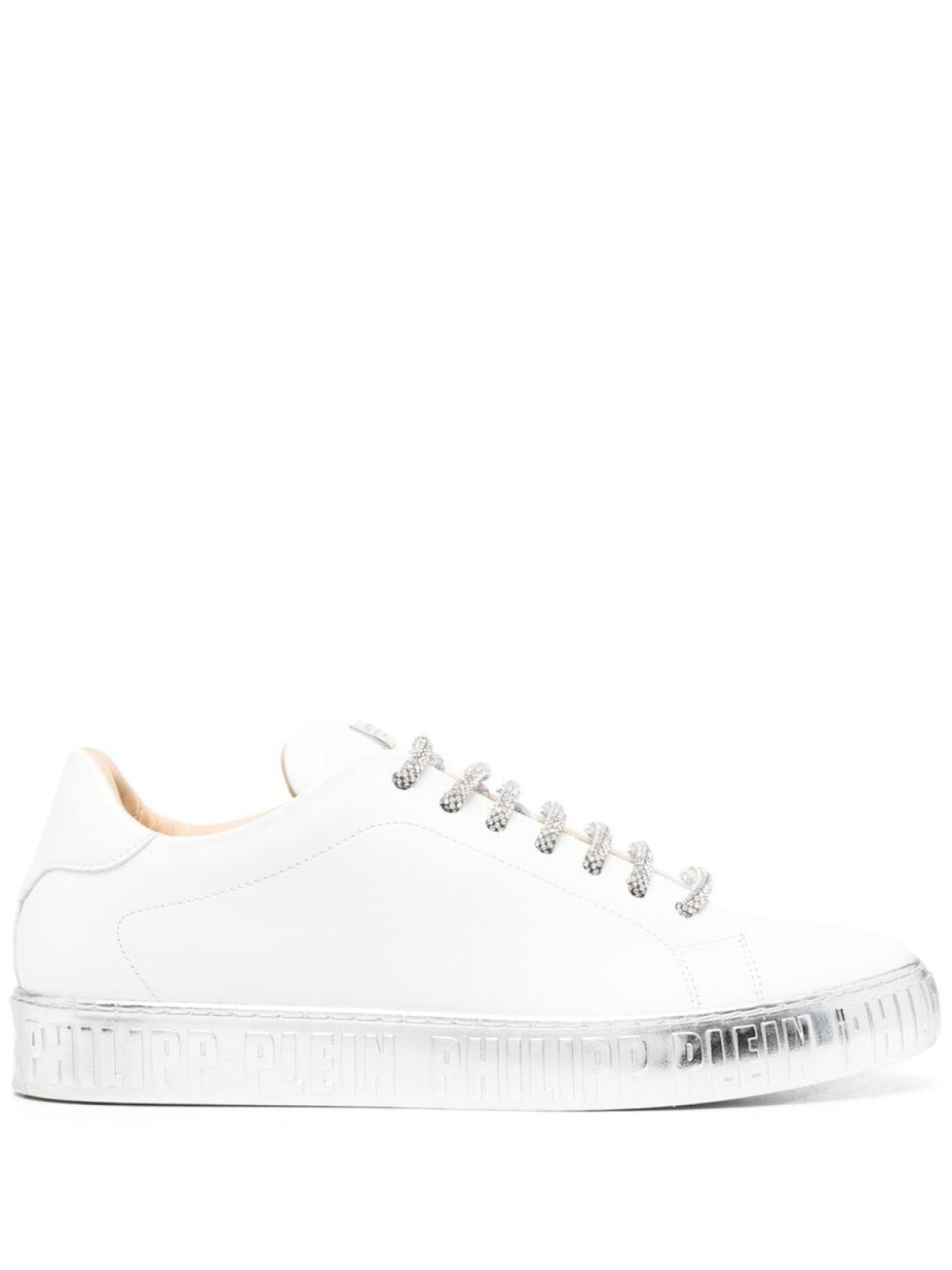 

Philipp Plein кеды Strass, белый