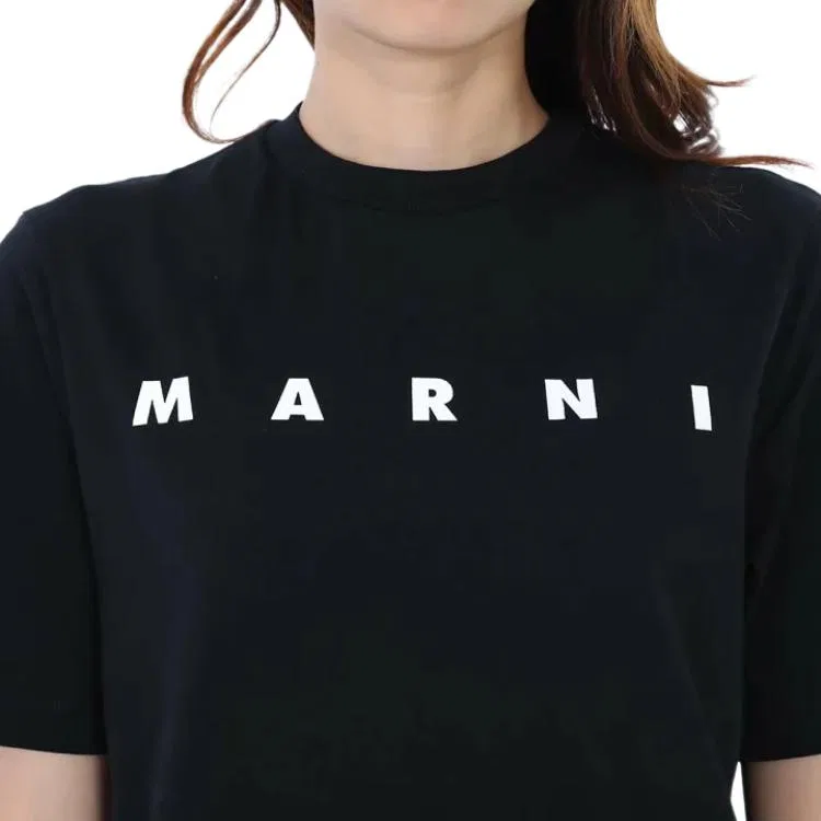Футболка детская MARNI черная — фото 3