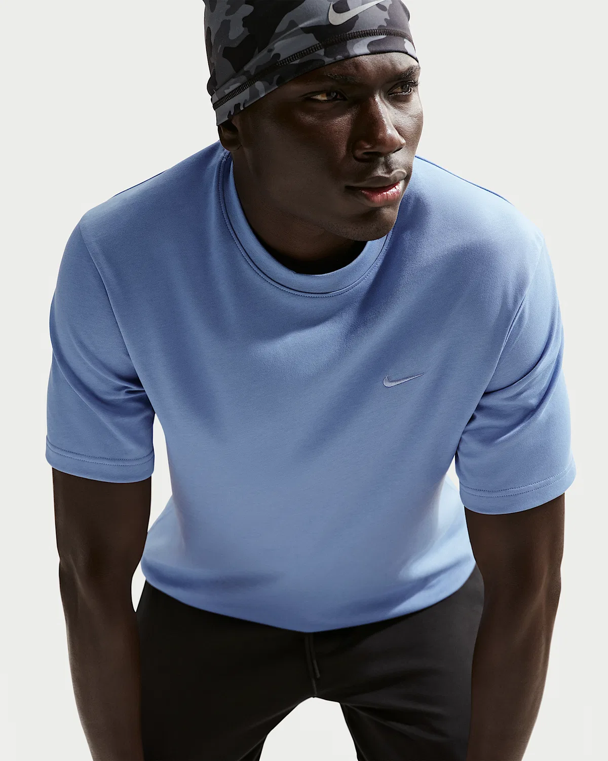 Мужская футболка Dri-FIT с коротким рукавом Nike Primary, Work Blue/Work Blue — фото 3