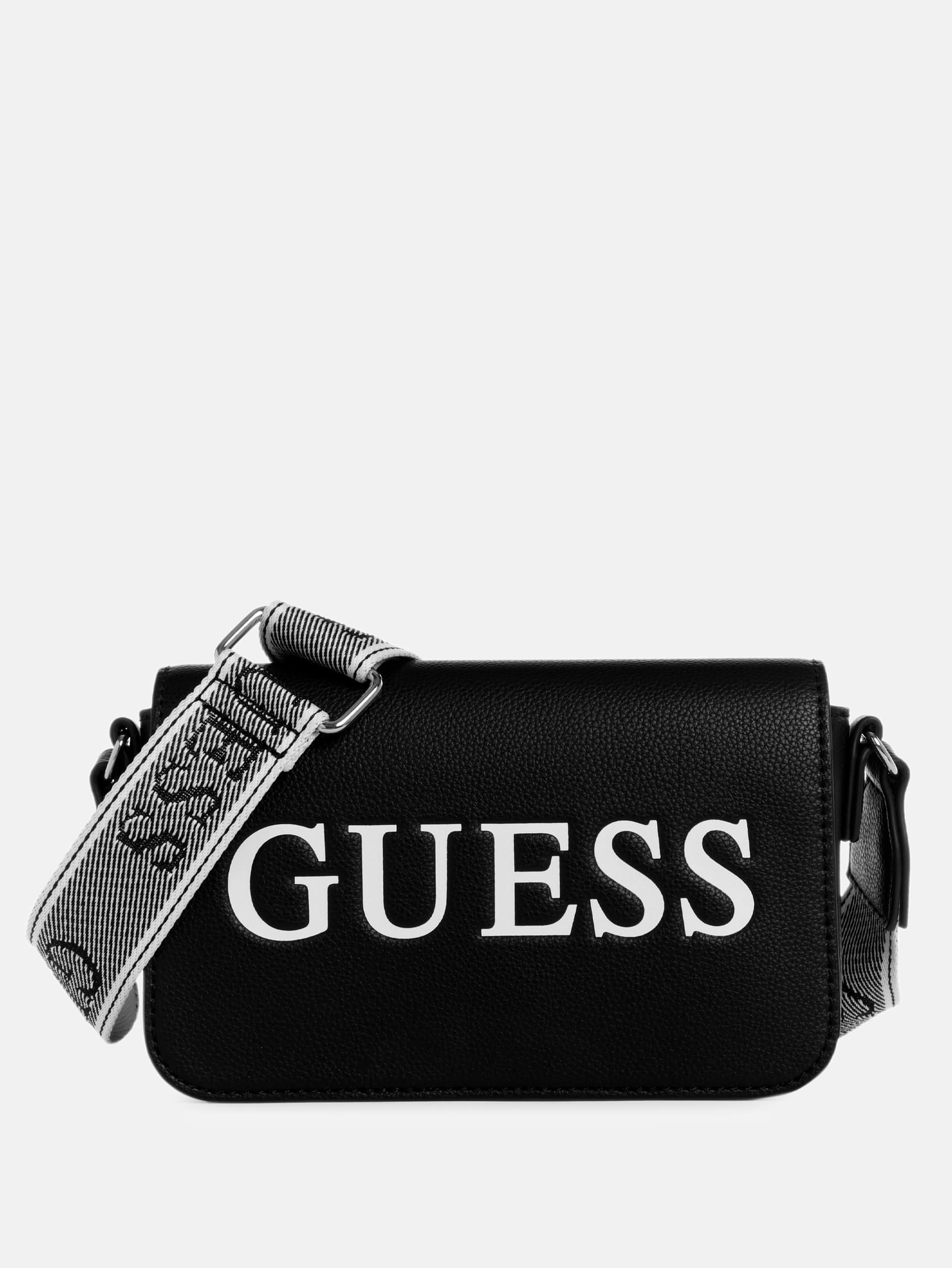 

Rosse мини-кроссбоди Guess Factory, черный