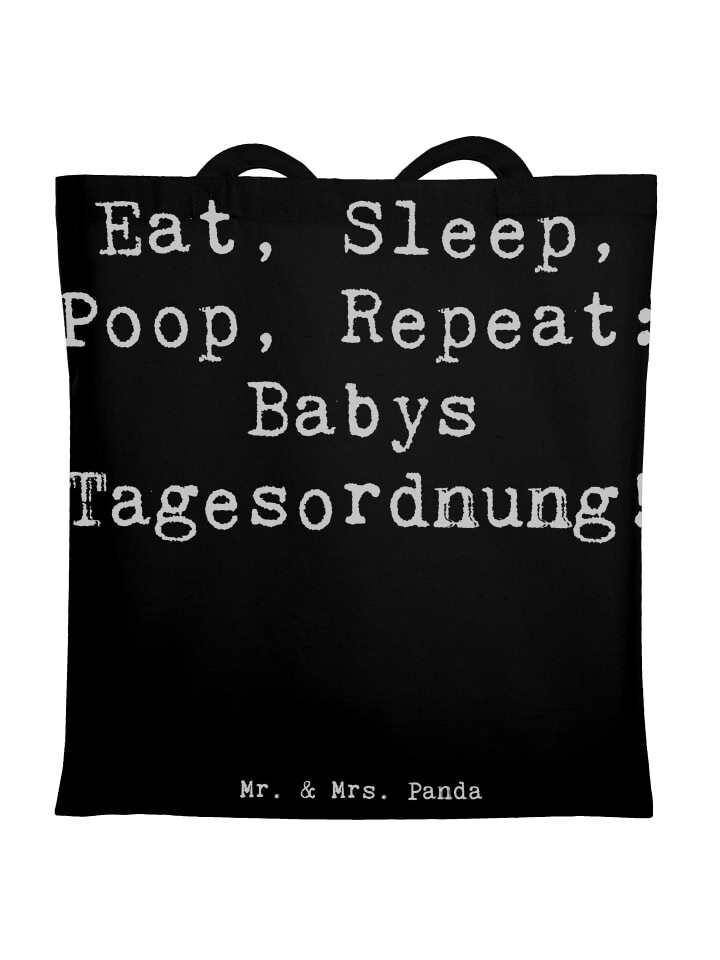 

Сумка для переноски Mr & Mrs Panda Baby Alltag, черный