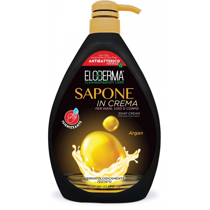 

Жидкое мыло для рук Argan Sapone in Crema Argan 1л - Eloderma