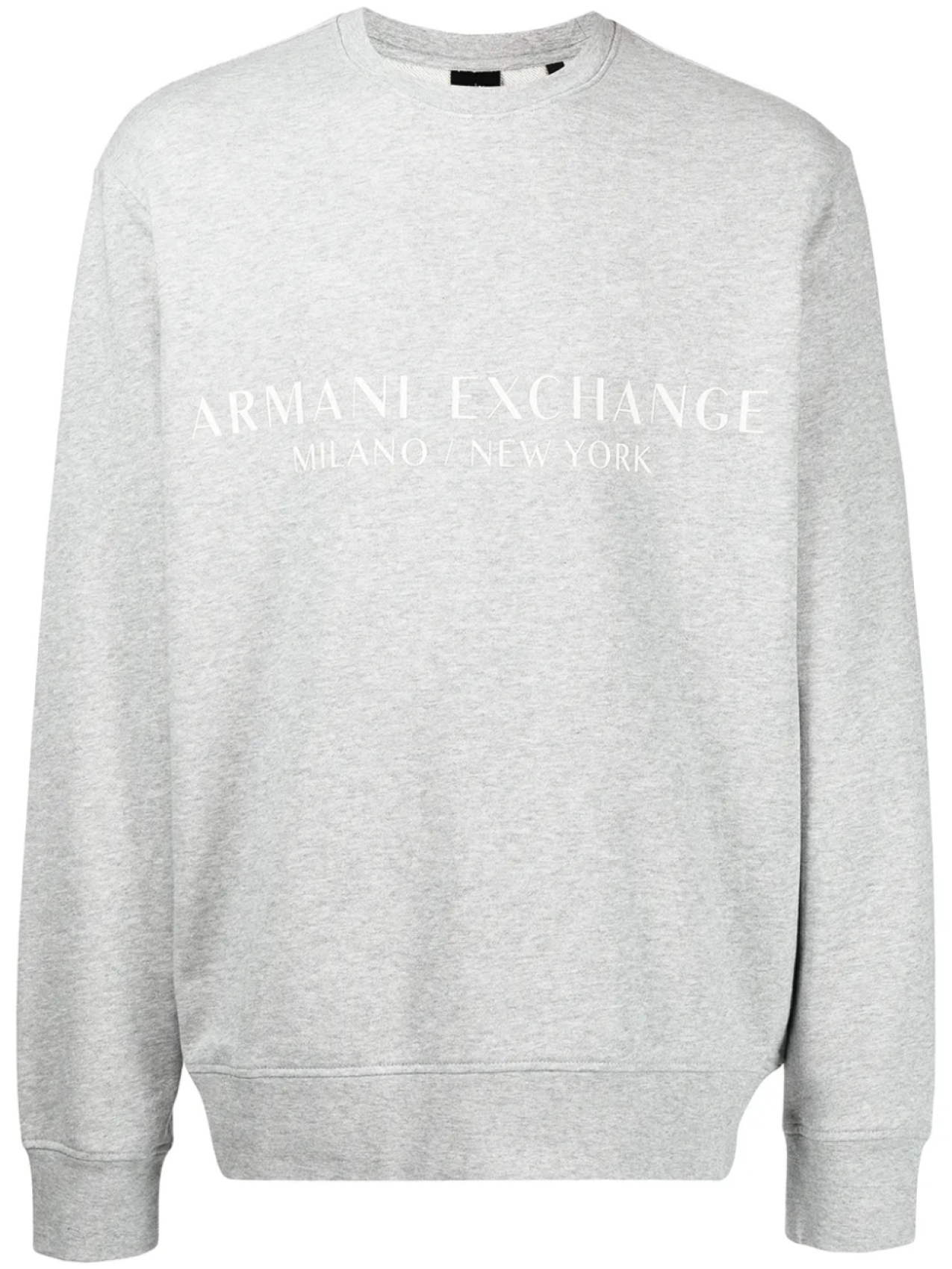 

Armani Exchange толстовка с логотипом, серый