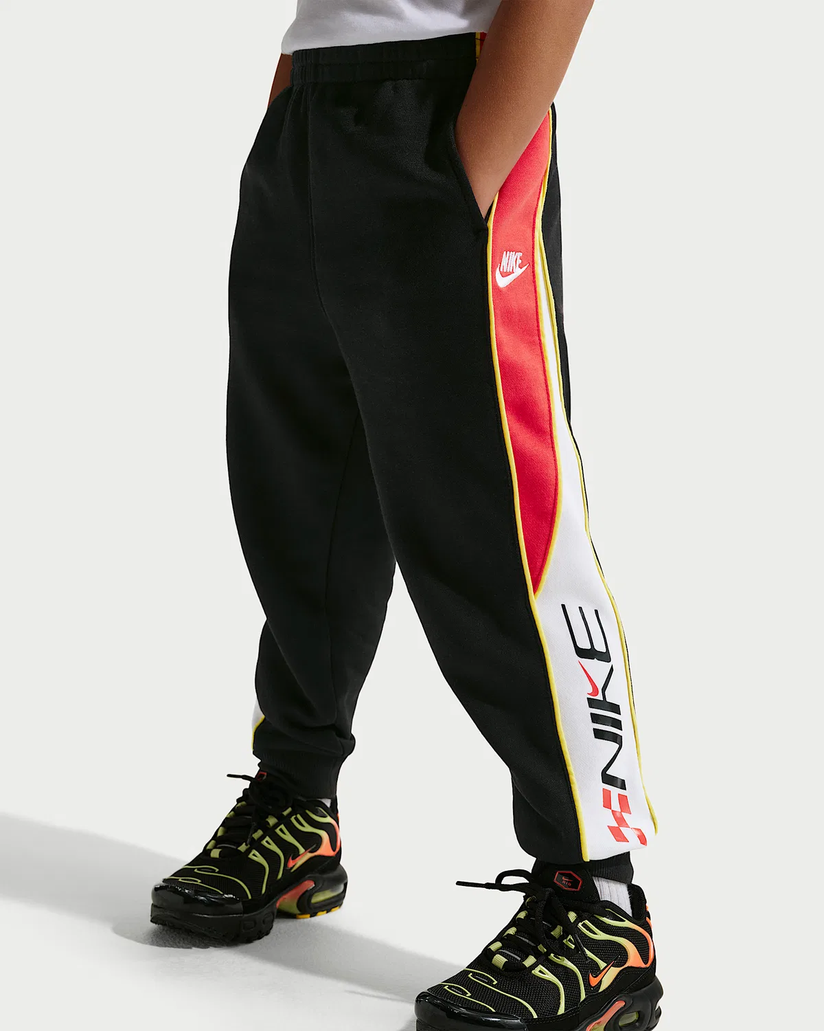 Детские штаны Nike Sportswear Victory Lap French Terry, Black — фото 2
