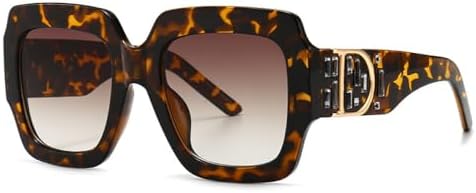 

Солнцезащитные очки с плоским верхом и тонированными линзами 2027 года для женщин, винтажные большие квадратные солнцезащитные очки для мужчин, модные аксессуары для очков MTZJH, D2