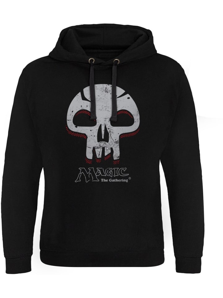 

Толстовка с капюшоном Black Mana Skull Epic Hoodie черного цвета MAGIC THE GATHERING, Черный, Толстовка с капюшоном Black Mana Skull Epic Hoodie черного цвета MAGIC THE GATHERING