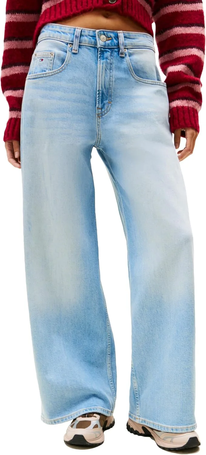

Tommy Jeans Женские джинсы Charlie Mid Rise Loose Wide Leg