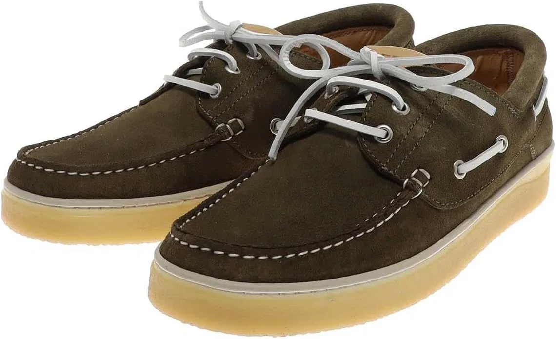 FB Fashion Boots ELBA Staples Trebelo Мужские кожаные ботинки-лодочки зеленого цвета — фото 2